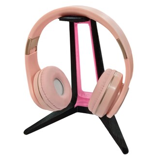 Foto 4 | Foto 4 | Soporte Audífonos Headsets Elegante 3d Art Mxabp-002 2 Piezas Negro