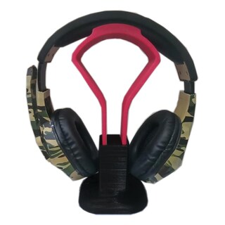 Foto 6 | Foto 6 | Soporte Para Audífonos Impresión 3d 3d Art Mxdbb-003 3piezas Rojo