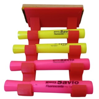 Foto 5 | Foto 5 | Porta Plumones Para Pizarra 3d Art Mxrzb-002 2piezas Negro