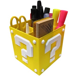 Foto 4 | Foto 4 | Porta Lápices Para Escritorio 3d Art Mxobh-003 3 Piezas Blanco