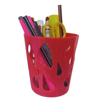 Foto 5 | Foto 5 | Porta Lápices Para Oficina 3d Art Mxosr-002 2 Piezas Rojo