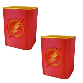 Foto 1 | Foto 1 | Porta Bolígrafos Almacenamiento 3d Art Mxgpf-002 2 Piezas Rojo