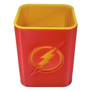 Foto 4 | Foto 4 | Porta Bolígrafos Almacenamiento 3d Art Mxgpf-002 2 Piezas Rojo