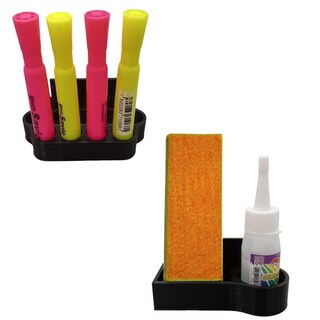 Foto 5 | Foto 5 | Soporte De Plumones Y Borrador 3d Art Mxebm-001 1 Pieza Rojo