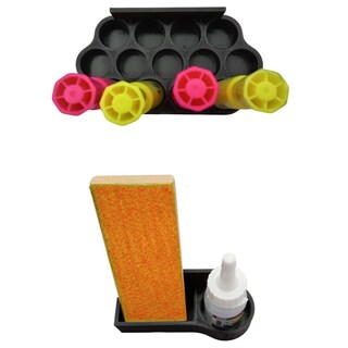 Foto 6 | Foto 6 | Soporte De Plumones Y Borrador 3d Art Mxebm-001 1 Pieza Rojo