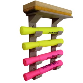 Foto 5 | Foto 5 | Porta Marcadores Pizarrón 3d Art Mxbyc-003 3piezas Cafe