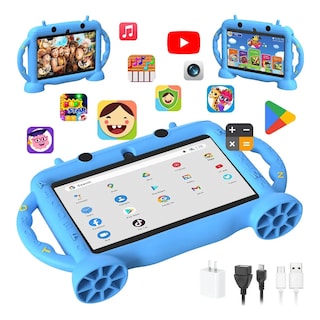 Foto 2 | Foto 2 | Tablet Con Funda Para Niños Android 13 Eo Safe Imports Esi-24597 Azul