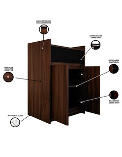 Foto 5 | Foto 5 | Mueble Archivero De Oficina Multiusos CELESTE