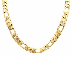 Cadena Tejido 3x1 6mm 150 60cm Chapa De Oro Horoz Ch145