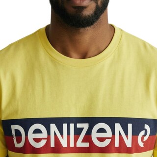 Foto 3 | Foto 3 | Playera Levis Denizen Graphic Tee Para Hombre Amarillo