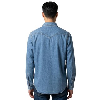 Foto 2 | Foto 2 | Camisa Manga Larga Levis Classic Western Para Hombre Azul