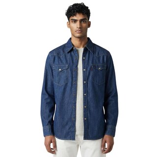 Foto 1 | Foto 1 | Camisa Manga Larga Levis Barstow Western Para Hombre Azul
