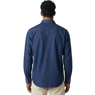 Foto 2 | Foto 2 | Camisa Manga Larga Levis Barstow Western Para Hombre Azul