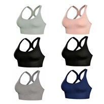 Brasieres Deportivo Talla Eg 6 Piezas Eo Safe Imports Esi-24832 Multicolor