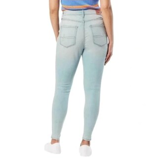 Foto 2 | Foto 2 | Jeans Levis Denizen Mide-rise Para Mujer Azul Cielo