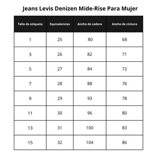 Foto 4 | Foto 4 | Jeans Levis Denizen Mide-rise Para Mujer Azul Cielo