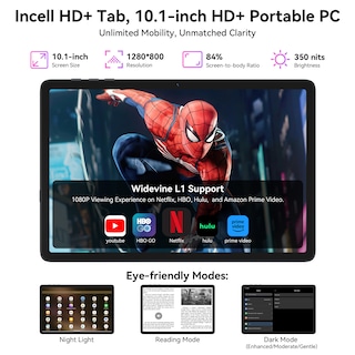 Foto 2 | Foto 2 | Tablet Tabwee T20 Fhd+ 10.1 Pulgadas 8 Gb De Ram Y 256 Gb De Rom