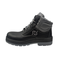 Bota de Seguridad con Puntera Composite High Pro Niebla 2542 Dieléctrica y Suela Antiderrapante Pu/tpu Inyección Directa Unisex