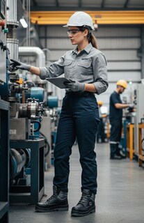 Foto 8 | Foto 8 | Bota de Seguridad con Puntera Composite High Pro Niebla 2542 Dieléctrica y Suela Antiderrapante Pu/tpu Inyección Directa Unisex