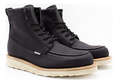 Foto 3 | Foto 3 | Botas Padilla C243 Suela Alfa De Piel Negra Para Caballero