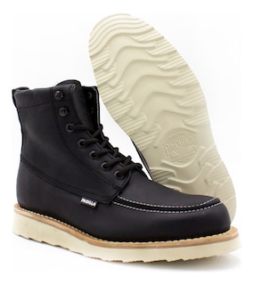 Foto 4 | Foto 4 | Botas Padilla C243 Suela Alfa De Piel Negra Para Caballero