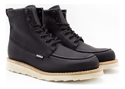 Foto 3 | Foto 3 | Botas Padilla C243 Suela Alfa De Piel Negra Para Caballero