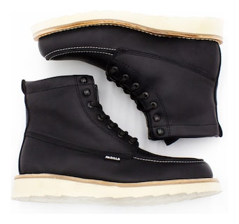 Foto 6 | Foto 6 | Botas Padilla C243 Suela Alfa De Piel Negra Para Caballero