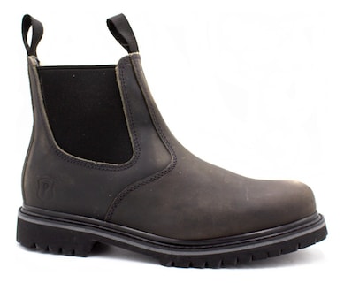 Foto 1 | Foto 1 | Botas Padilla C1108 Chelsea De Piel Crazy Gris Para Hombre