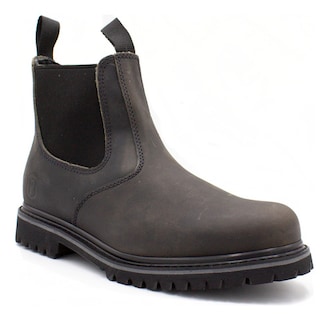 Foto 2 | Foto 2 | Botas Padilla C1108 Chelsea De Piel Crazy Gris Para Hombre