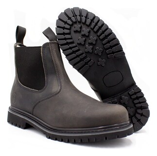 Foto 3 | Foto 3 | Botas Padilla C1108 Chelsea De Piel Crazy Gris Para Hombre