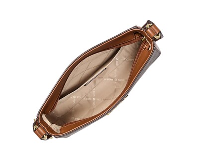 Foto 3 | Foto 3 | Bolsa Michael Kors Jet Set Travel Small Signature Logo Messenger Bag Café