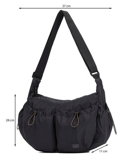 Foto 5 | Foto 5 | Crossbody Casual Cat Negro Poliester Unisex