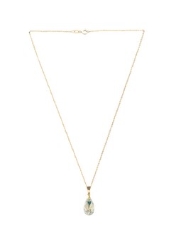 Foto 5 | Foto 5 | Juego De Collar Y Aretes De Mujer Chapa De Oro De 18k Corte Leaves. Zvezda