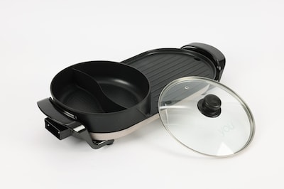 Foto 5 | Foto 5 | Olla Caliente You R410 Negro con Tapa Plancha Parrilla Eléctrica 2 en 1