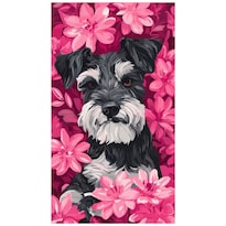 Cuadro Decorativo Impreso 60x80cm Schnauzer