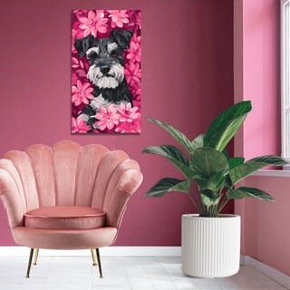 Foto 2 | Foto 2 | Cuadro Decorativo Impreso 90x122cm Schnauzer