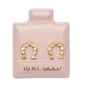 Foto 1 | Foto 1 | Ortiz Espinosa Broquel Herradura Lisa De Oro 10k