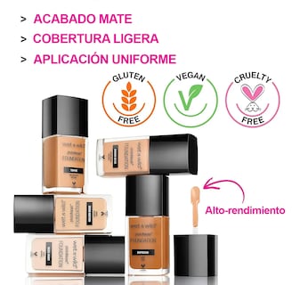 Foto 7 | Foto 7 | Base De Maquillaje Líquida Matte Photo Focus Wet N Wild Shell Ivory ( 2 Piezas)