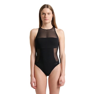 Foto 1 | Foto 1 | Traje De Baño Arena Feel Mesh Panels Swim Pro Back Para Mujer Negro