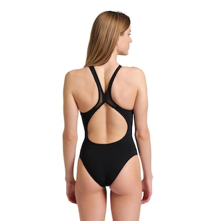 Foto 2 | Foto 2 | Traje De Baño Arena Feel Mesh Panels Swim Pro Back Para Mujer Negro