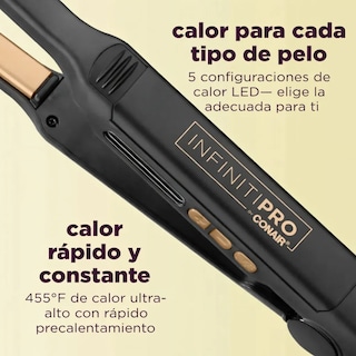 Foto 3 | Foto 4 | Plancha Alaciadora Conair Infinitipro Cerámica .5 Pulgada