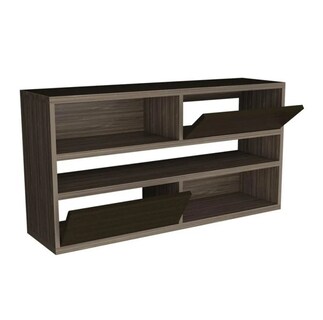 Foto 3 | Foto 3 | Repisa Flotante Organizadora Central Para Sala O Recámara Color Chocolate | Excelsior