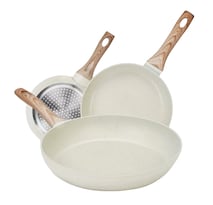 Juego De 3 Sartenes Xtellar Con Revestimiento Antiadherente