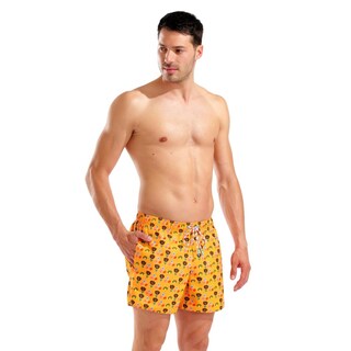 Foto 1 | Foto 1 | Short Arena Water Prints Allover Para Hombre Naranja