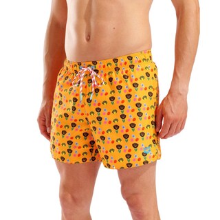 Foto 3 | Foto 3 | Short Arena Water Prints Allover Para Hombre Naranja