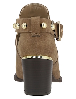 Foto 3 | Foto 3 | Botin Casual Westies Café Gamuza Para Mujer