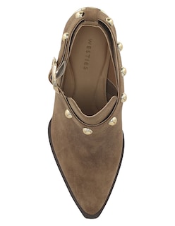 Foto 4 | Foto 4 | Botin Casual Westies Café Gamuza Para Mujer