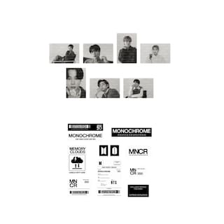 Foto 2 | Foto 2 | Set De Stickers Oficiales Bts 24 Mncr Sticker Set 747