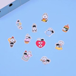 Foto 6 | Foto 6 | Set De Stickers Oficiales Bts 24 Bts Wtxrj Sticker Set 704