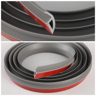 Foto 3 | Foto 3 | Bandeja Para Bordes De Piso Alfombra Y Piso 20 Pies Gris - Venta Internacional.